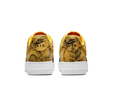 Men's Air Force 1 '07 Dark Sulphur Tie-Dye Shoes