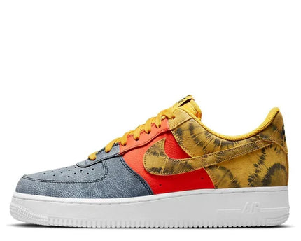 Men's Air Force 1 '07 Dark Sulphur Tie-Dye Shoes