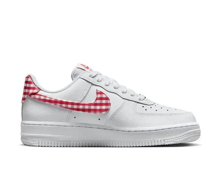 Men's Air Force 1 '07 Essential 'Mystic Red Gingham' Shoes