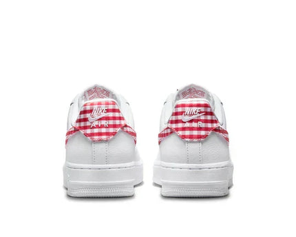 Men's Air Force 1 '07 Essential 'Mystic Red Gingham' Shoes