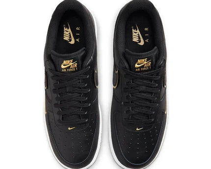 Men's Air Force 1 '07 Metallic Swoosh Pack - Black Shoes