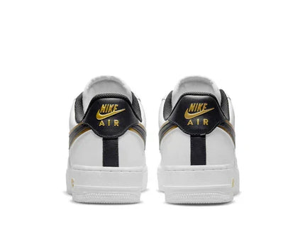Men's Air Force 1 '07 Metallic Swoosh Pack - White Metallic Gold Shoes
