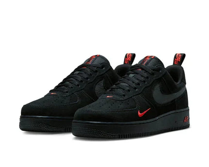 Men's Air Force 1 '07 Multi-Swoosh Black Crimson Shoes