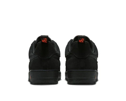 Men's Air Force 1 '07 Multi-Swoosh Black Crimson Shoes