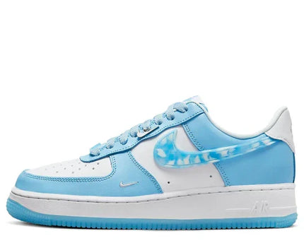 Men's Air Force 1 '07 Nail Art - Celestine Blue Shoes
