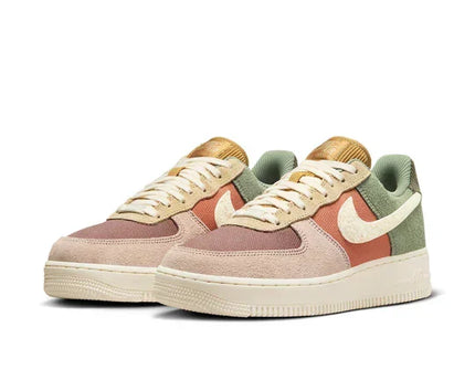 Men's Air Force 1 '07 Oil Green Terra Blush Shoes
