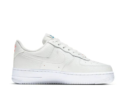 Men's Air Force 1 '07 Summit White Solar Red Shoes
