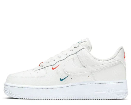 Men's Air Force 1 '07 Summit White Solar Red Shoes
