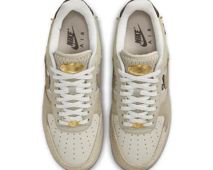 Men's Air Force 1 '07 Tan Bling Shoes
