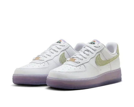 Men's Air Force 1 '07 White Grape Purple Shoes