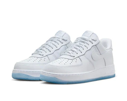 Men's Air Force 1 '07 White Icy Blue Shoes