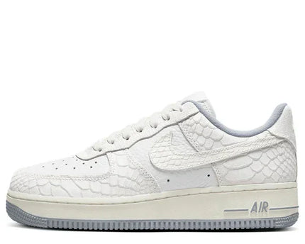 Men's Air Force 1 '07 White Python Shoes