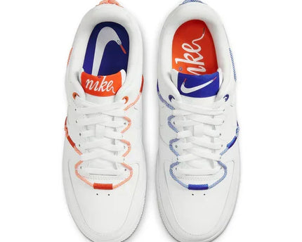 Men's Air Force 1 '07 White Safety Orange Shoes