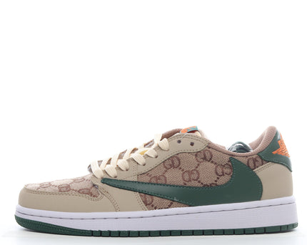 Men's Gucci x Air Jordan 1 Low Shoes