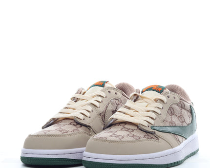 Men's Gucci x Air Jordan 1 Low Shoes