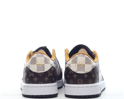 Men's Louis Vuitton x Air Jordan 1 Low Shoes