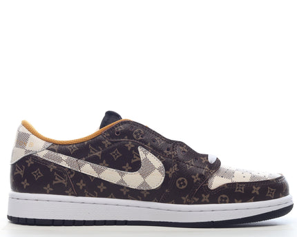 Men's Louis Vuitton x Air Jordan 1 Low Shoes