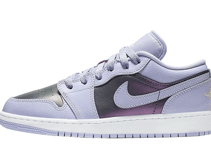 Men's Air Jordan 1 Low GS Ã¢â‚¬ËœOxygen Purple' Shoes