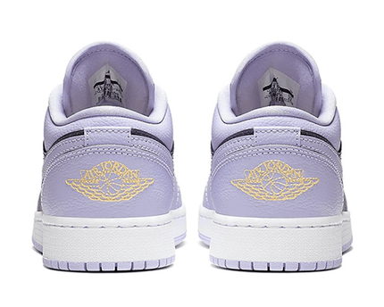 Men's Air Jordan 1 Low GS Ã¢â‚¬ËœOxygen Purple' Shoes