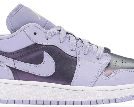 Men's Air Jordan 1 Low GS Ã¢â‚¬ËœOxygen Purple' Shoes