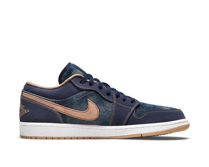 Men's Air Jordan 1 Low SE 'Denim' Shoes