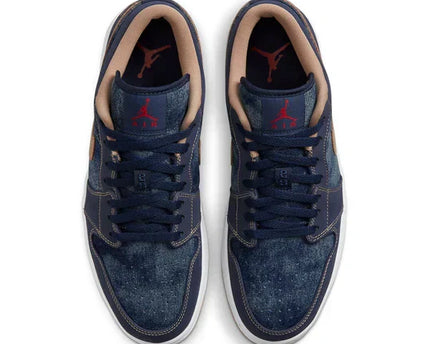 Men's Air Jordan 1 Low SE 'Denim' Shoes