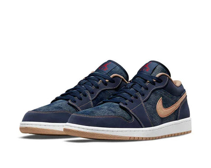 Men's Air Jordan 1 Low SE 'Denim' Shoes