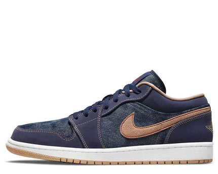 Men's Air Jordan 1 Low SE 'Denim' Shoes