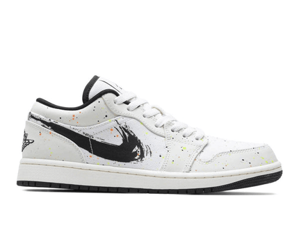 Men's Air Jordan 1 Low SE Paint Splatter Shoes