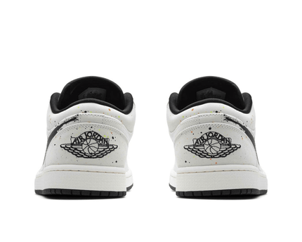 Men's Air Jordan 1 Low SE Paint Splatter Shoes
