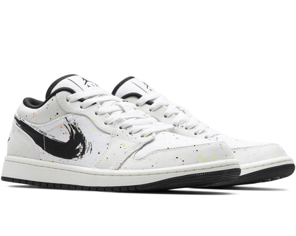 Men's Air Jordan 1 Low SE Paint Splatter Shoes