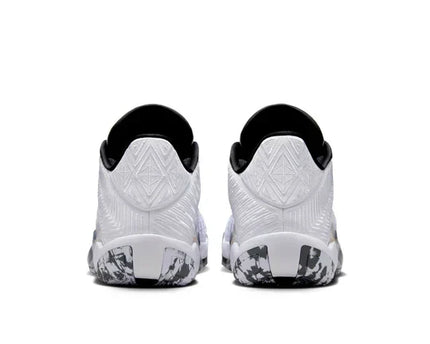 Men's Air Jordan 38 White Metallic Gold Black Shoes