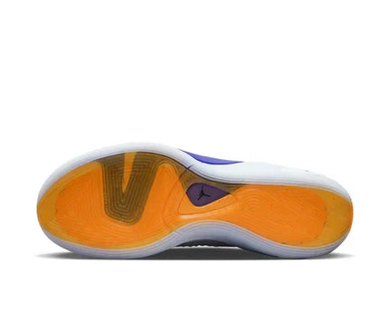Men's Air Jordan Luka 1 Grey Blue Orange Shoes
