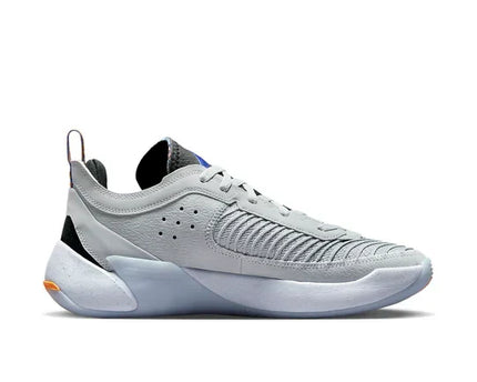 Men's Air Jordan Luka 1 Grey Blue Orange Shoes