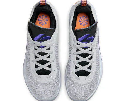 Men's Air Jordan Luka 1 Grey Blue Orange Shoes