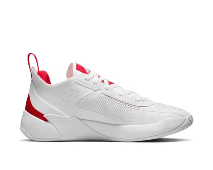 Men's Air Jordan Luka 1 White Fire Red Shoes