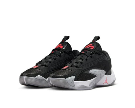 Men's Air Jordan Luka 2 Black Cement Shoes