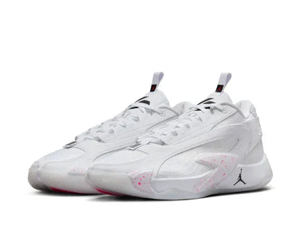 Men's Air Jordan Luka 2 White Hyper Pink Shoes
