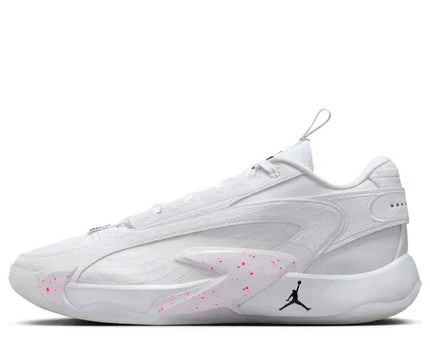 Men's Air Jordan Luka 2 White Hyper Pink Shoes