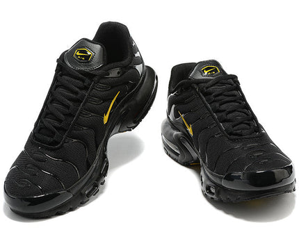Men's Air Max Plus Black Gold Shoes