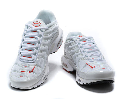 Men's Air Max Plus White Crimson Shoes