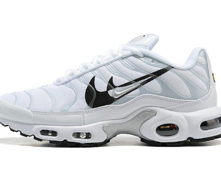 Men's Air Max Plus White Metallic Silver Shoes