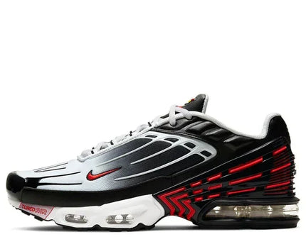 Men's Air Max Plus 3 Black University Red Shoes