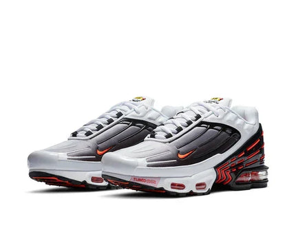 Men's Air Max Plus 3 White Team Orange Shoes