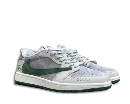 Men's Nike Fragment x TS x Air Jordan 1 Low x Gucci Shoes