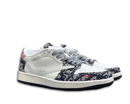 Men's Nike Fragment x TS x Air Jordan 1 Low x Gucci Shoes