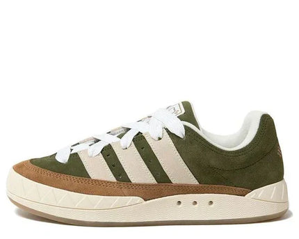 Men's adidas Human Made x Adimatic Dust Green Cream White Shoes