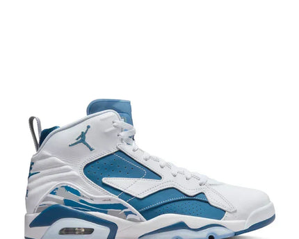 Men's Jordan MVP 678 White Industrial Blue Neutral Grey Shoes