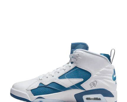 Men's Jordan MVP 678 White Industrial Blue Neutral Grey Shoes