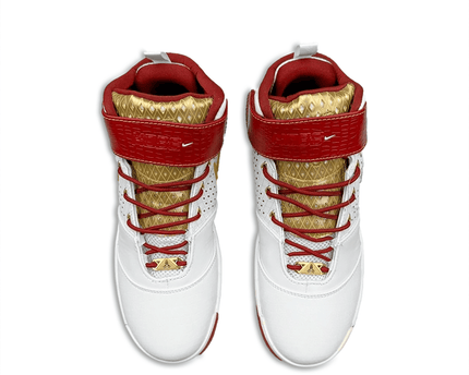 Men's Nike Zoom Kobe 2 White Red Shoes